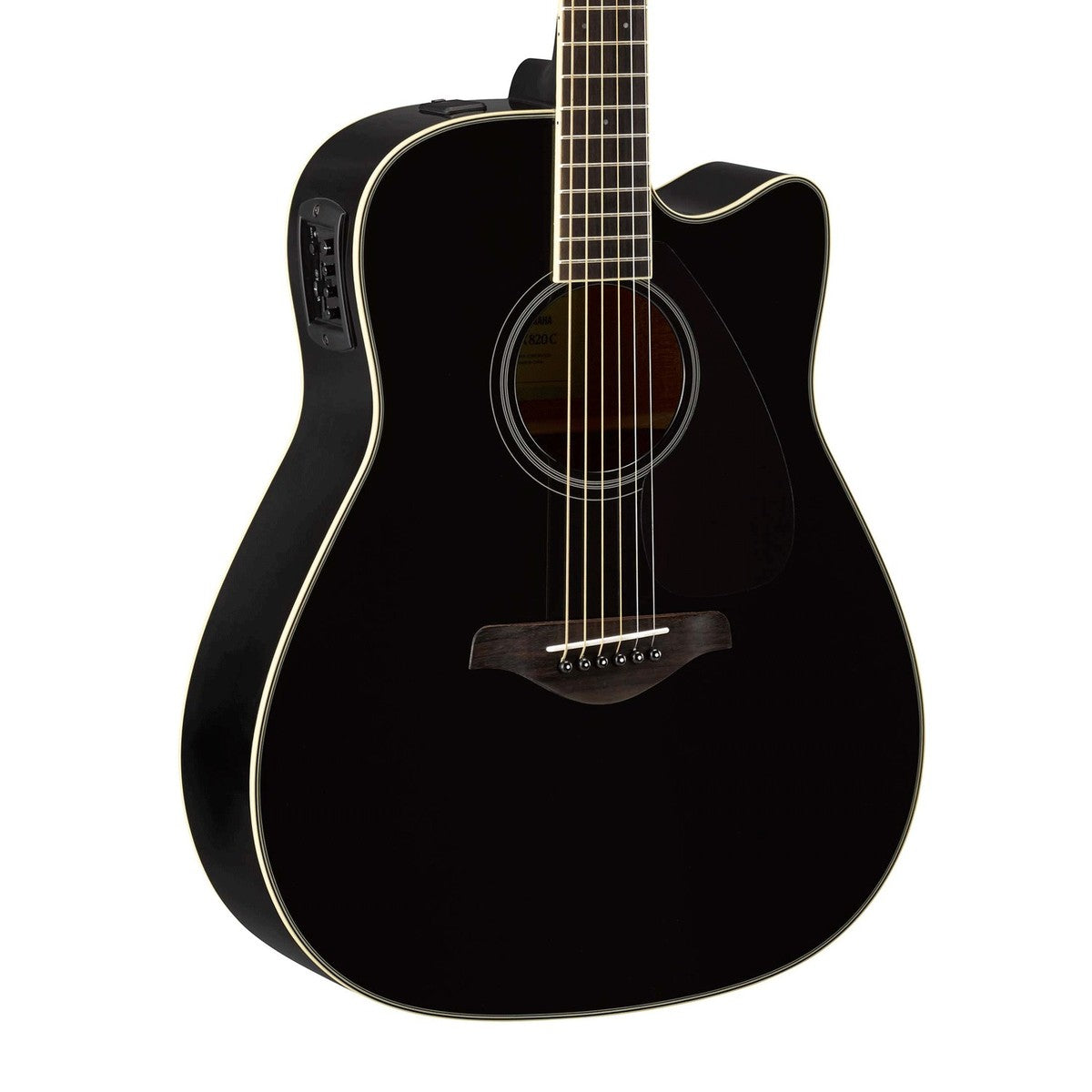 Đàn Guitar Yamaha FGX820C Acoustic Black