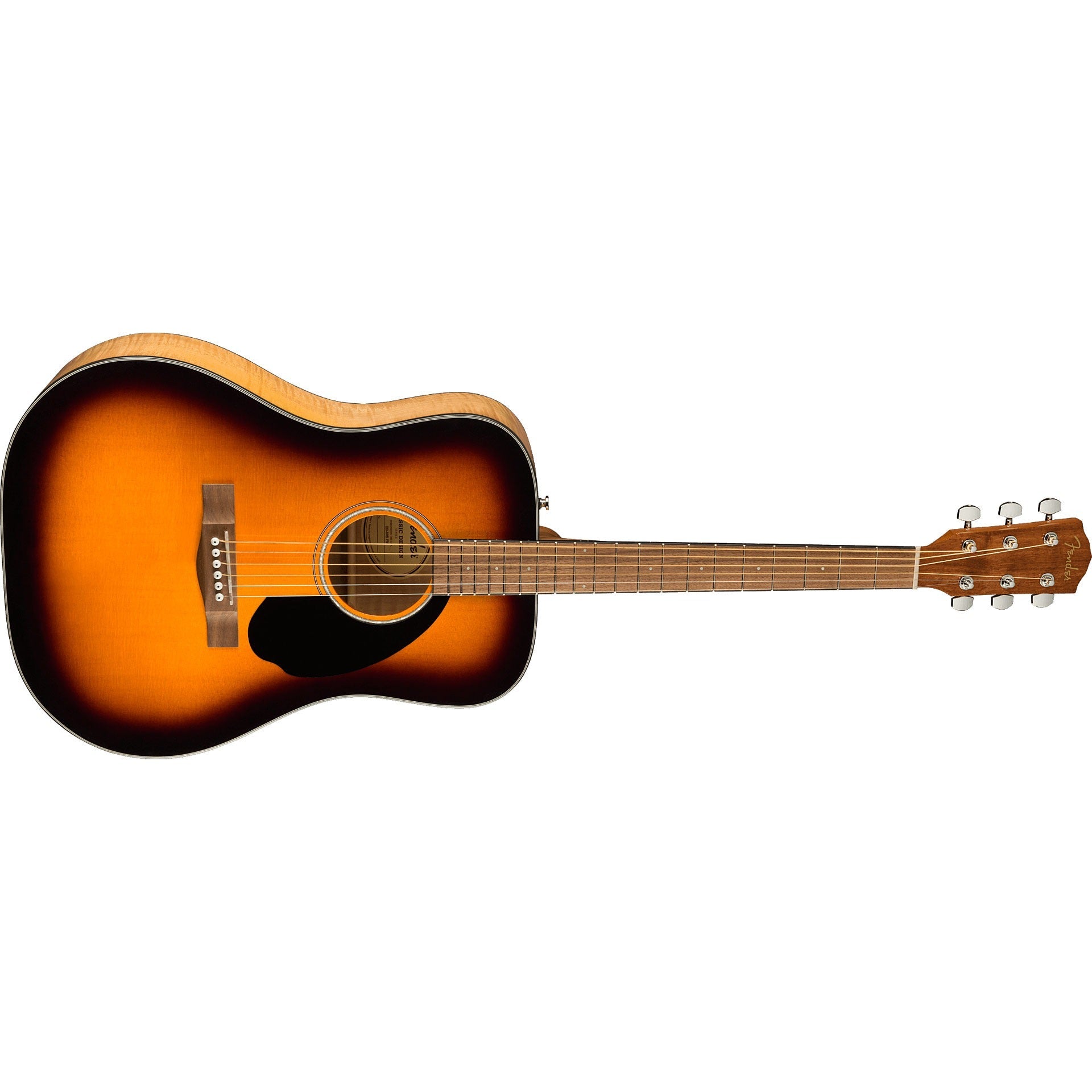 Đàn Guitar Acoustic Fender CD-60S FLM Exotic Sunburst (Bản Giới Hạn)-Việt Music