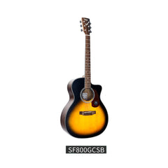 Đàn Guitar Saga SF800GCE Acoustic