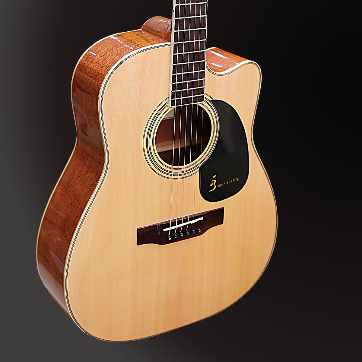 Đàn Guitar Acoustic Ba Đờn J260