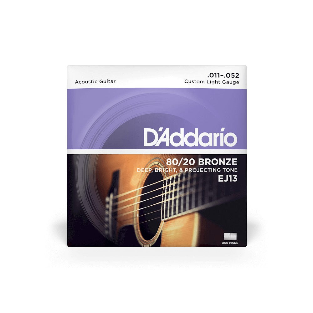 Dây Đàn Guitar Acoustic D'Addario 80/20 Bronze - Việt Music