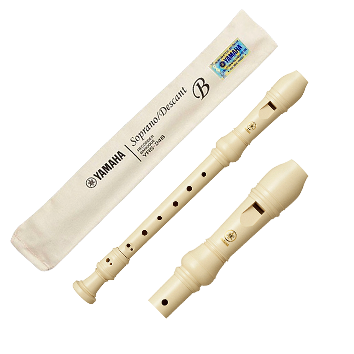 Sáo Recorder Yamaha YRS24B - Sáo Học Sinh-Việt Music