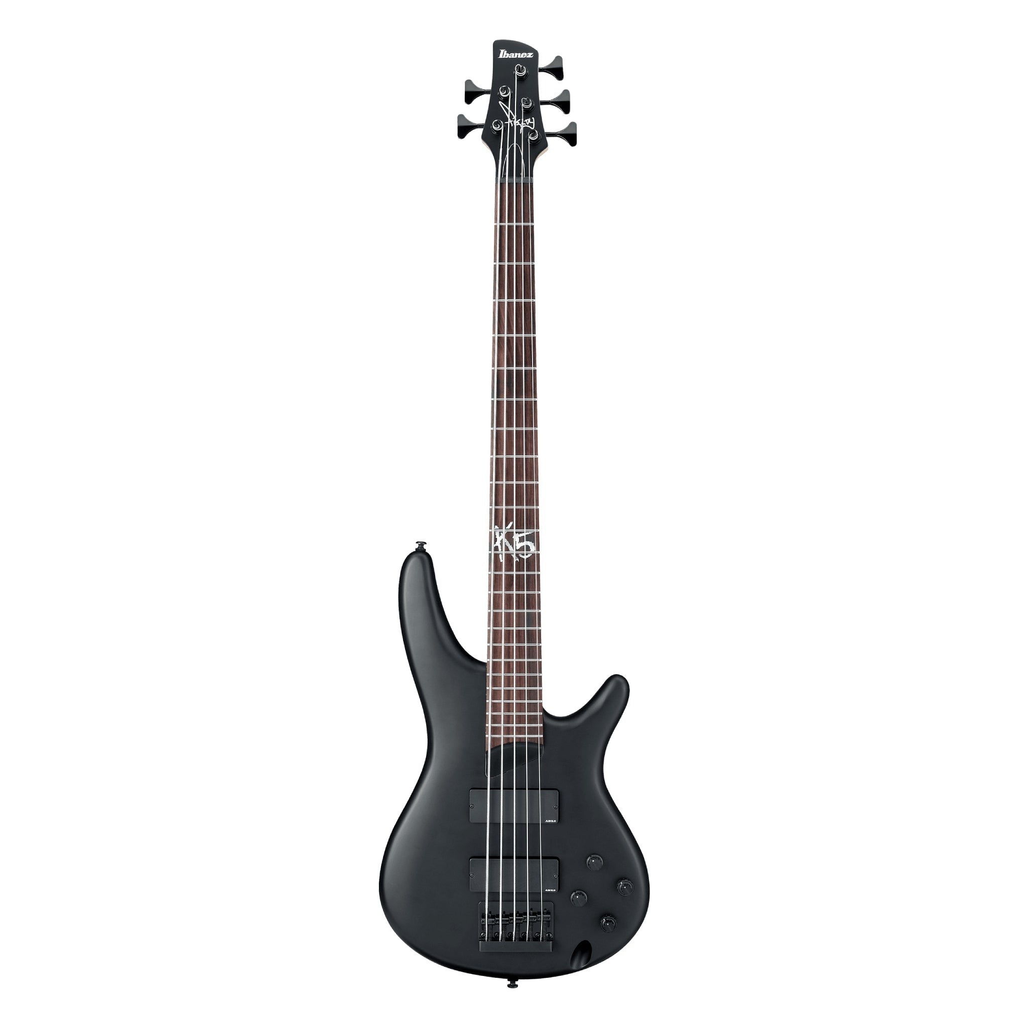 Đàn Guitar Bass Ibanez K5, Black Flat-Việt Music