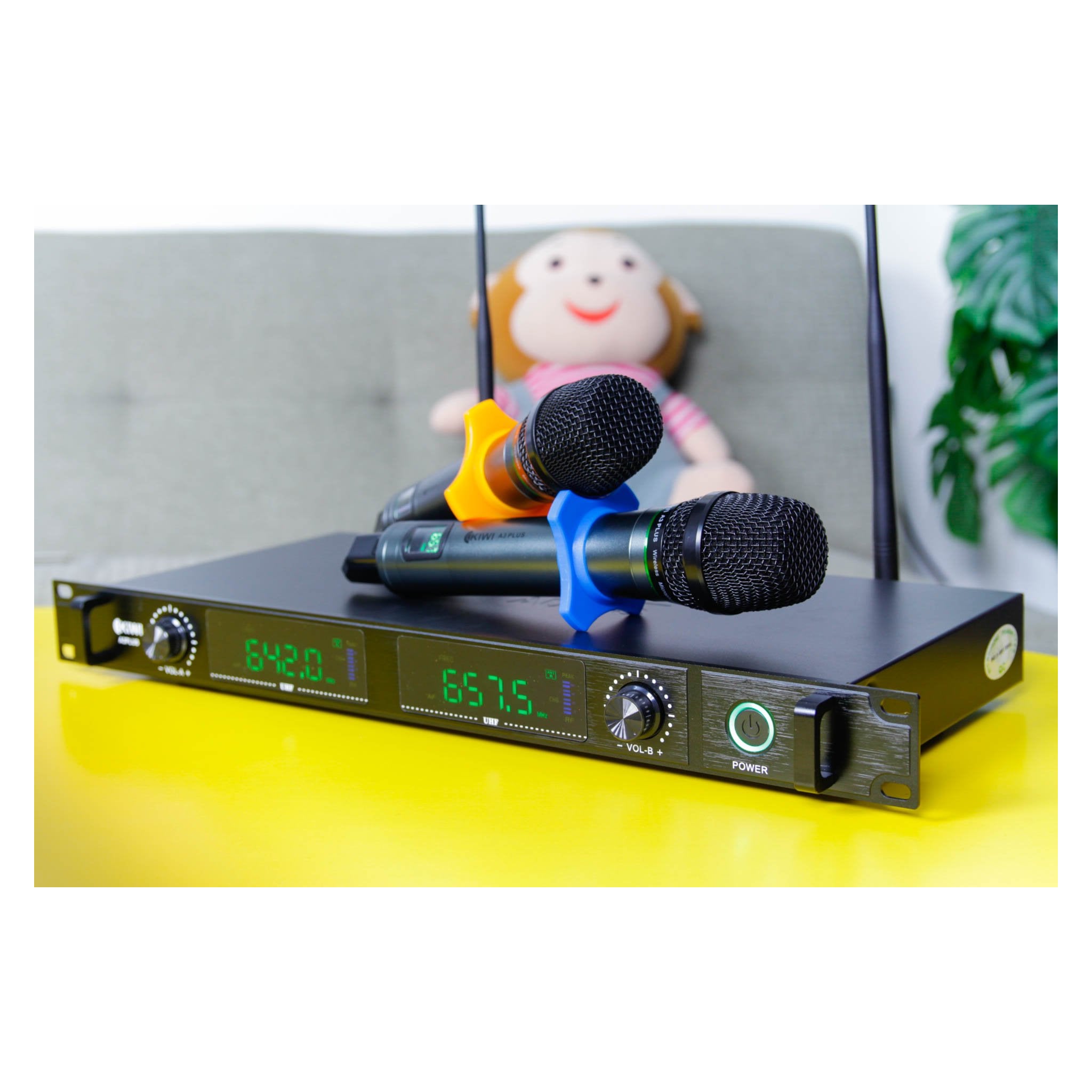 Micro Không Dây Kiwi A3 Plus-Việt Music