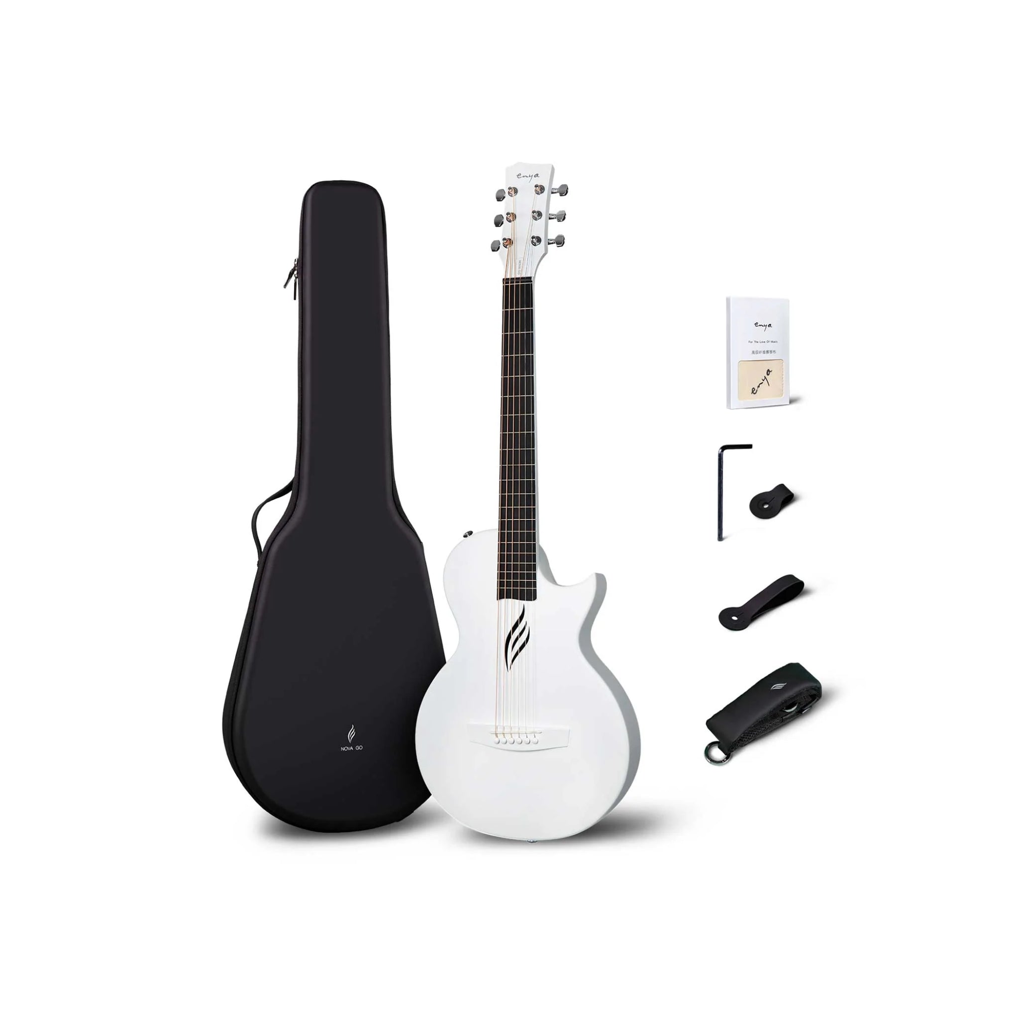 Guitar Enya Nova Go White