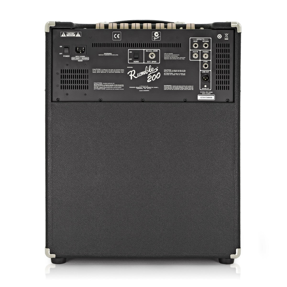 Amplifier Fender Rumble 200 V3, Combo - Việt Music