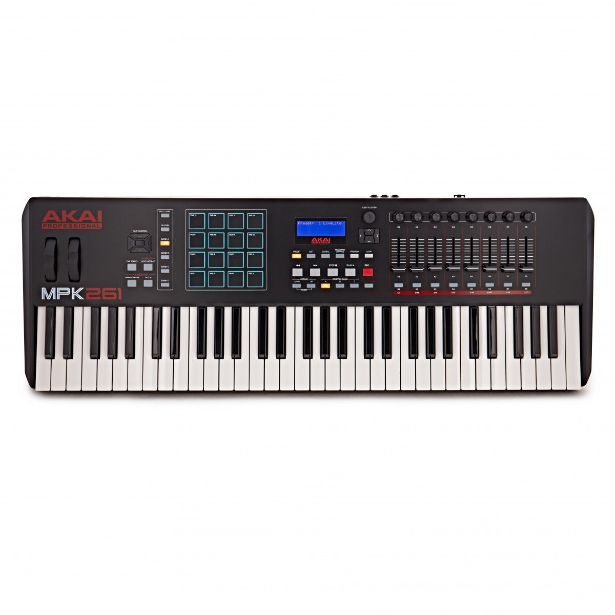 MIDI Keyboard Controller Akai Professional MPK261 - Việt Music
