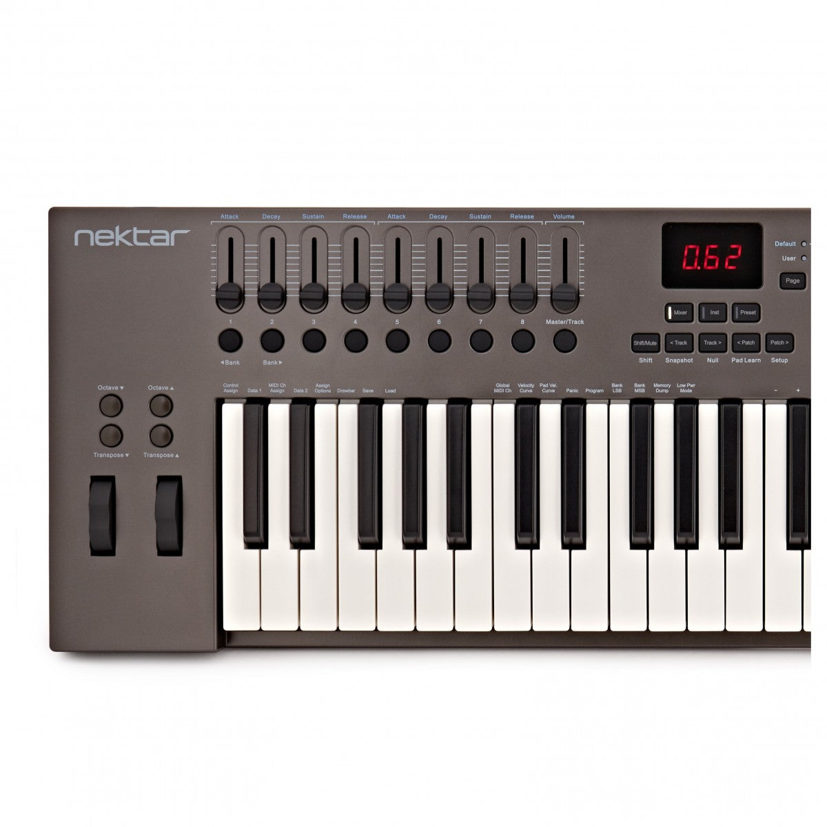 Midi Keyboard Controller Nektar Impact LX49+