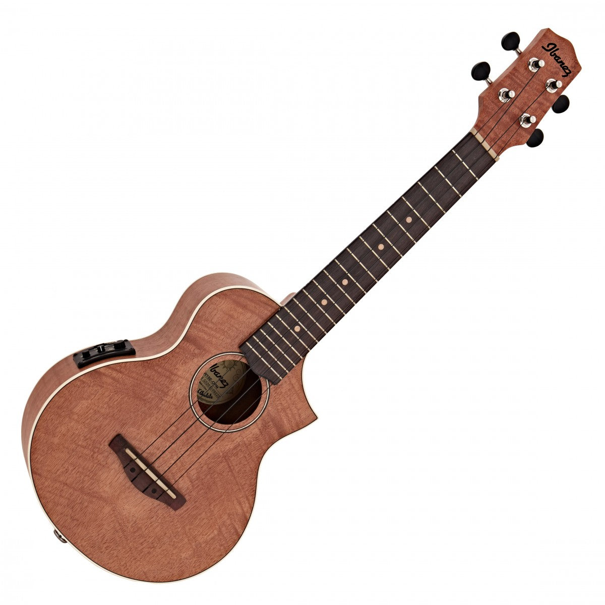 Đàn Ukulele Ibanez Concert, Open Pore Natural UEW15E - Việt Music