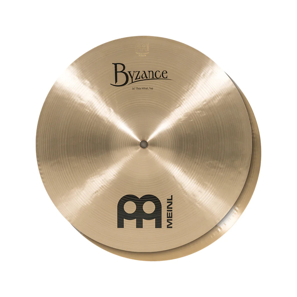 Cymbal Meinl B14TH Byzance Traditional Thin, HiHat-Việt Music