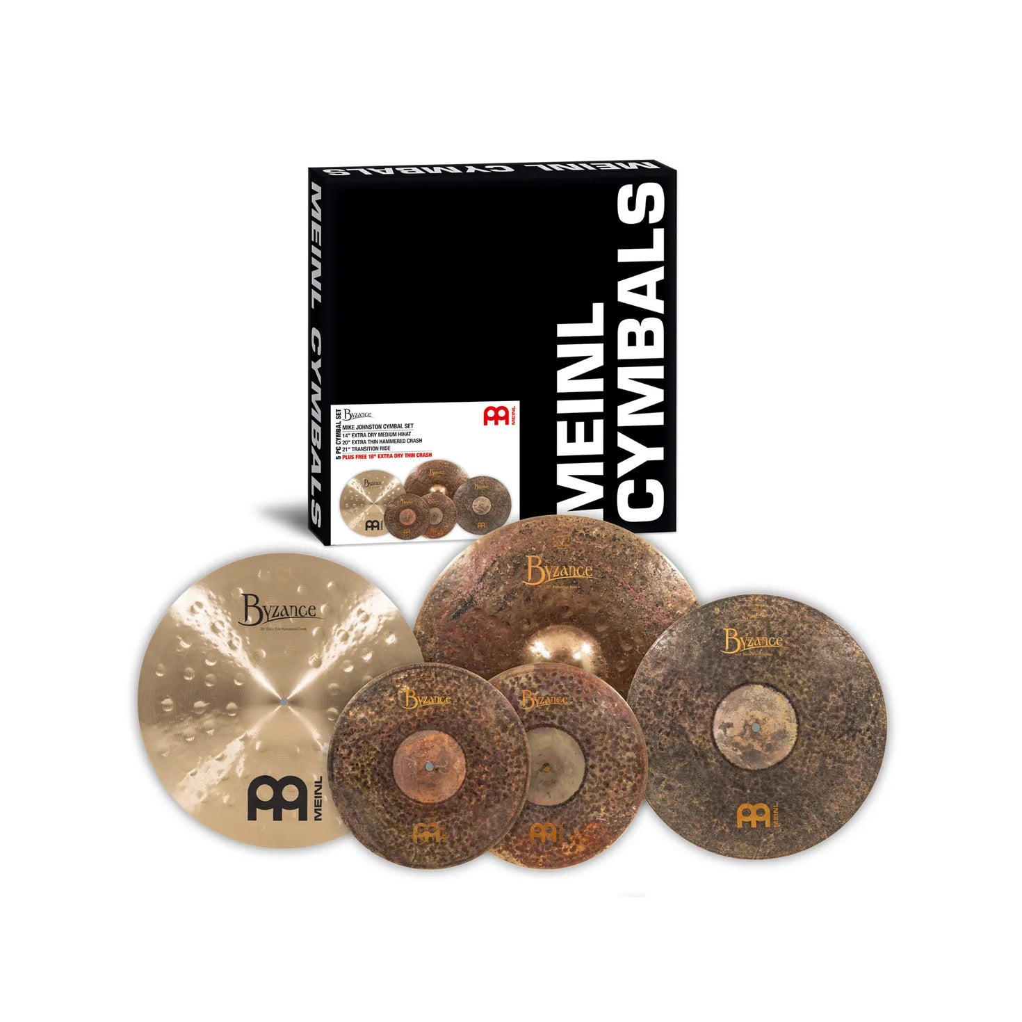 Cymbal Meinl MJ401+18 Mike Johnston, Cymbal Set-Việt Music