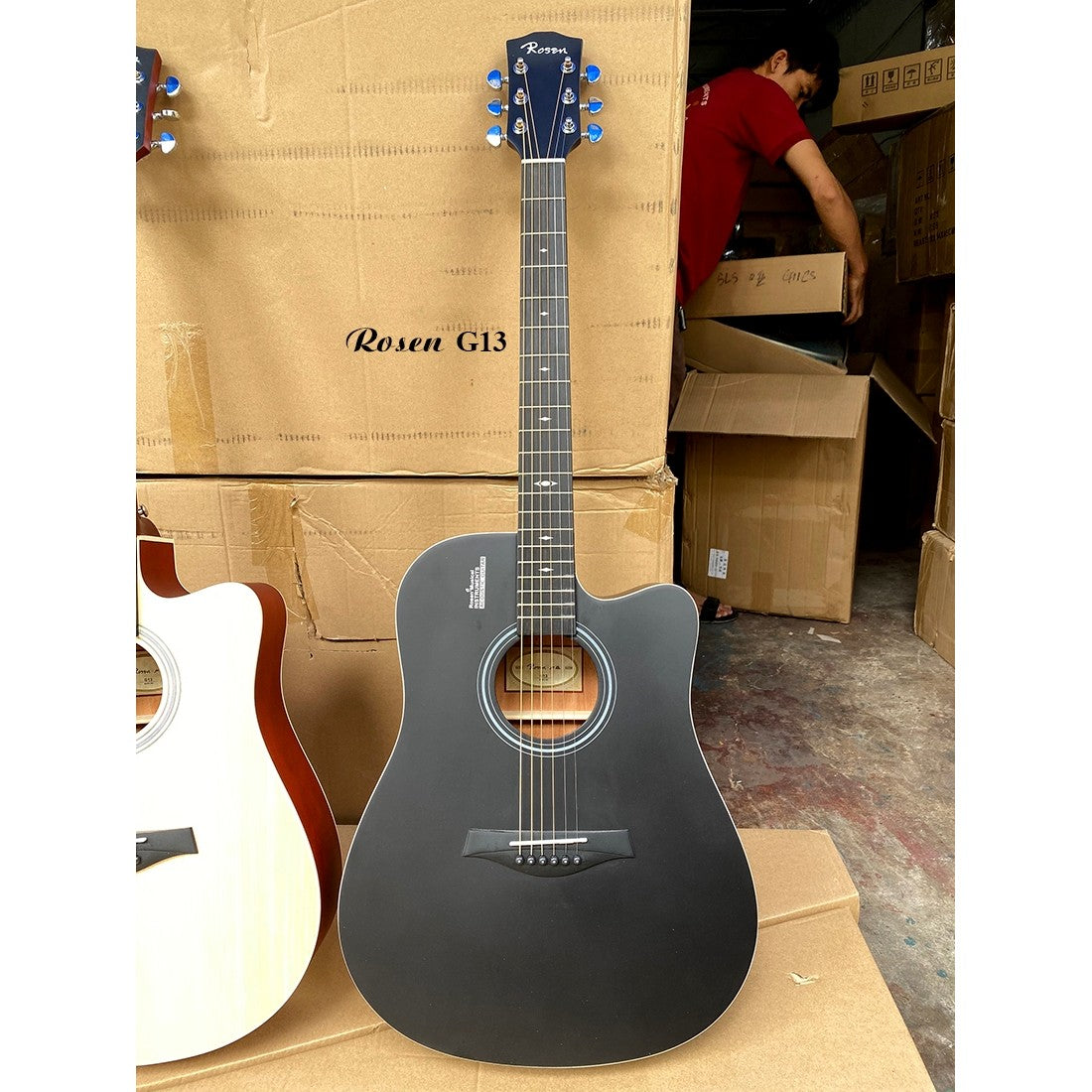 Đàn Guitar Acoustic Rosen G13 - Việt Music