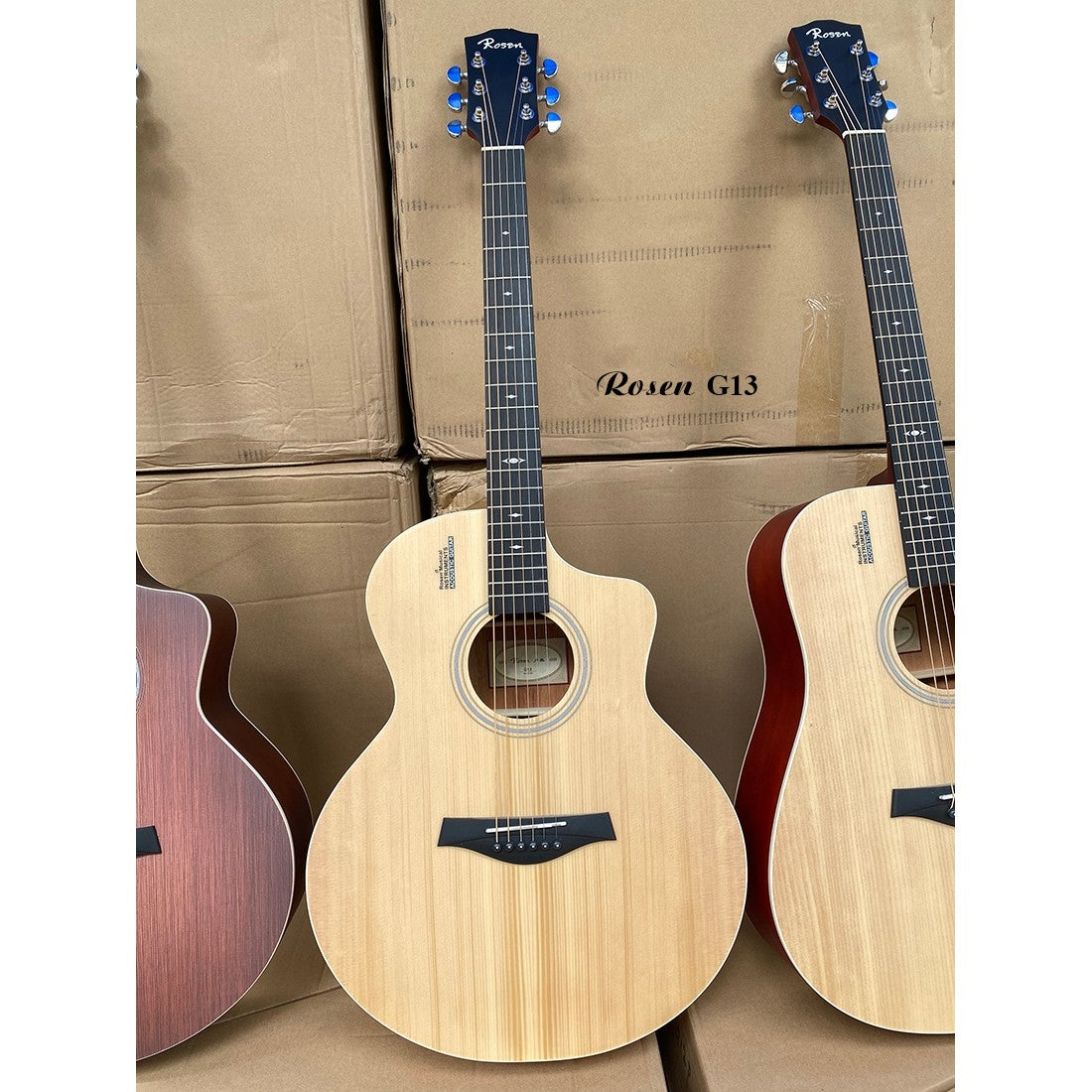 Đàn Guitar Acoustic Rosen G13 - Việt Music