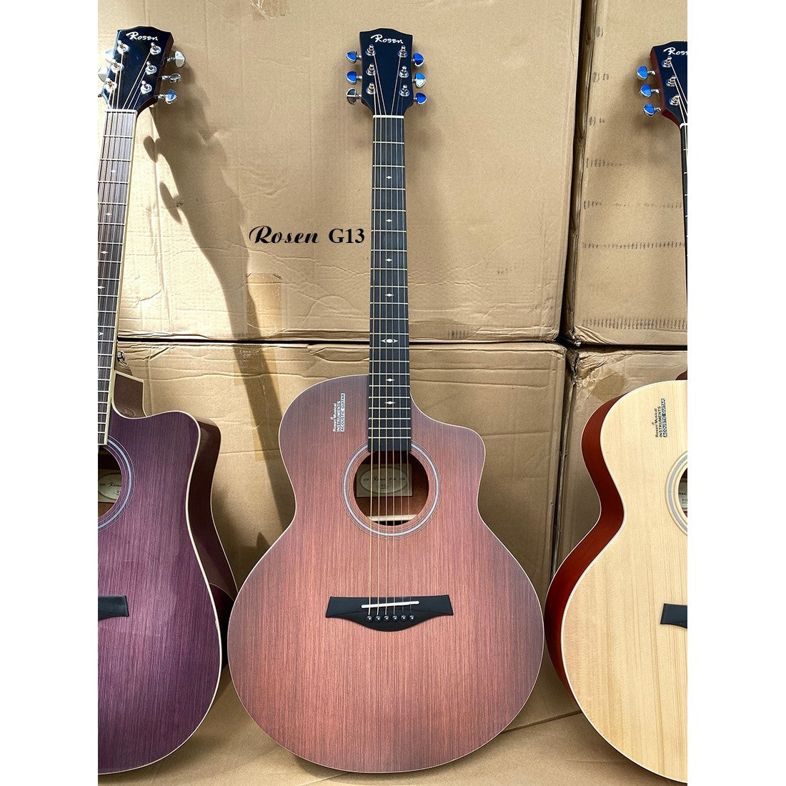 Đàn Guitar Acoustic Rosen G13 - Việt Music