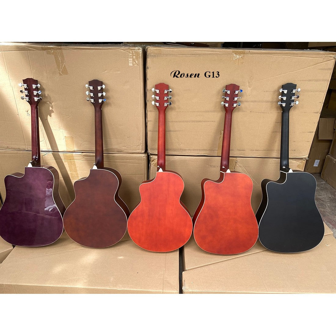 Đàn Guitar Acoustic Rosen G13 - Việt Music