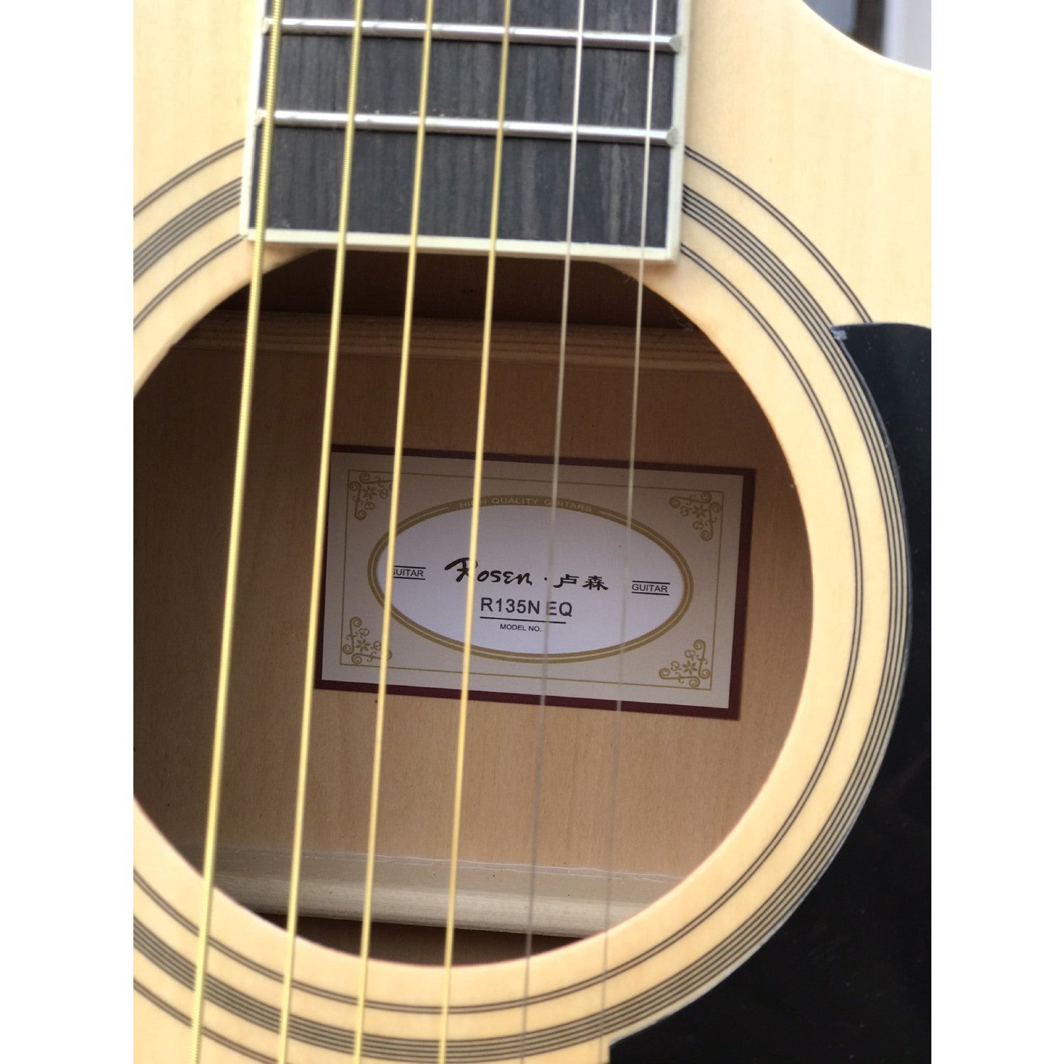 Đàn Guitar Acoustic Rosen R135 EQ - Việt Music